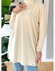 penye pamuklu uzun kol içlik taş